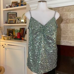 Lane Bryant sequined tank